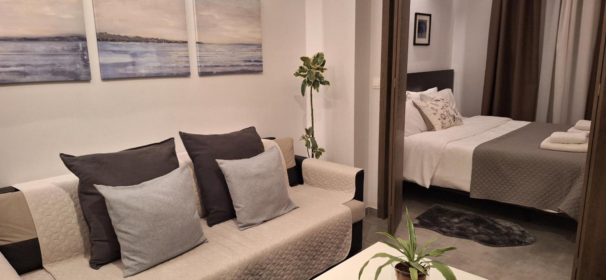 Domus City Apartment With Wonderful Balcony เทสซาโลนิกิ ภายนอก รูปภาพ