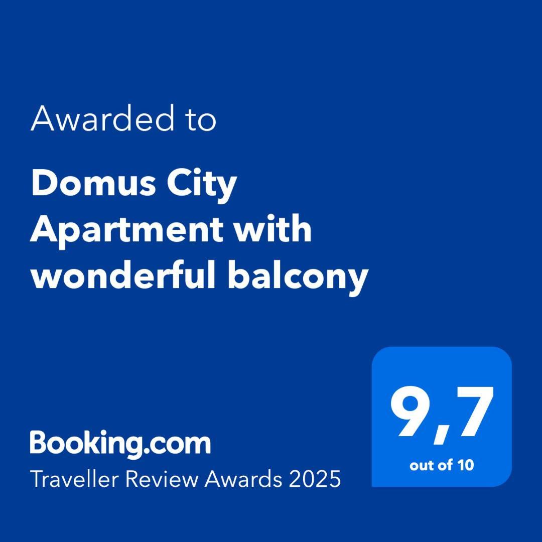 Domus City Apartment With Wonderful Balcony เทสซาโลนิกิ ภายนอก รูปภาพ